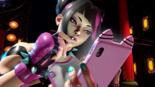 Juri win animation in Street Fighter 6